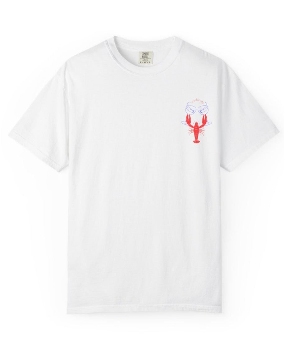 La Dolce Vita Lobster Coastal Tee