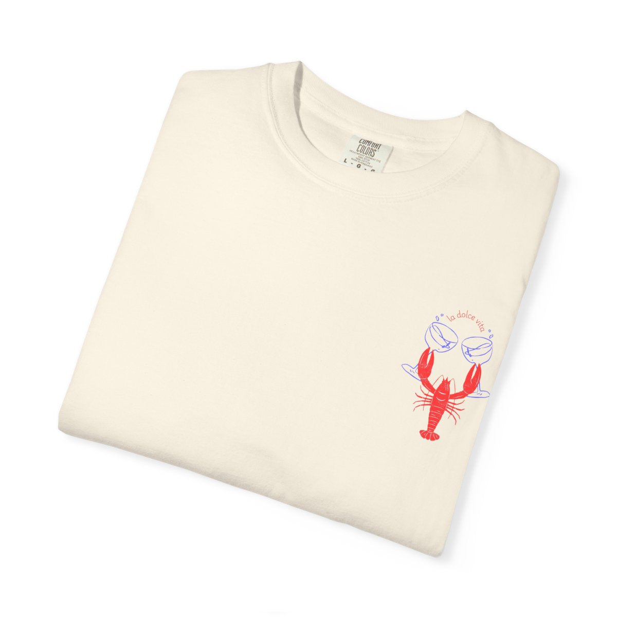 La Dolce Vita Lobster Coastal Tee