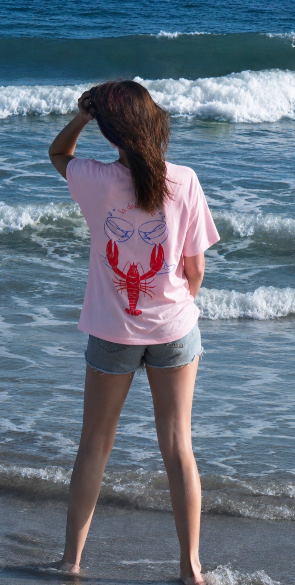 La Dolce Vita Lobster Coastal Tee